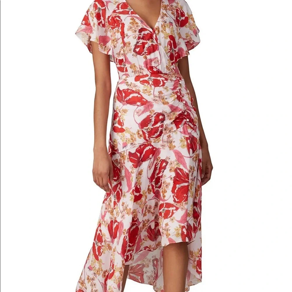 PARKER VIVI SILK DRESS